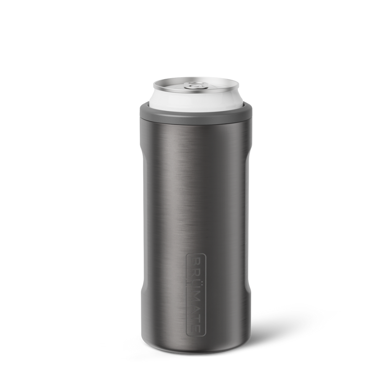 Hopsulator Slim | Black Stainless | 12oz Slim Cans X8
