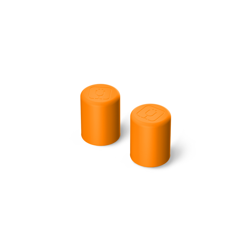 Magnetic Straw Cover | Clementine | 2-Pack W8