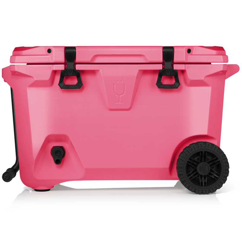 BrüTank 55-Quart Rolling Cooler | Neon Pink H3