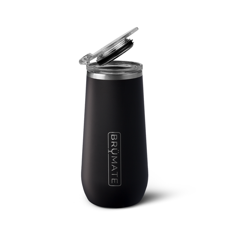 Champagne Flute | Matte Black | 12oz N9