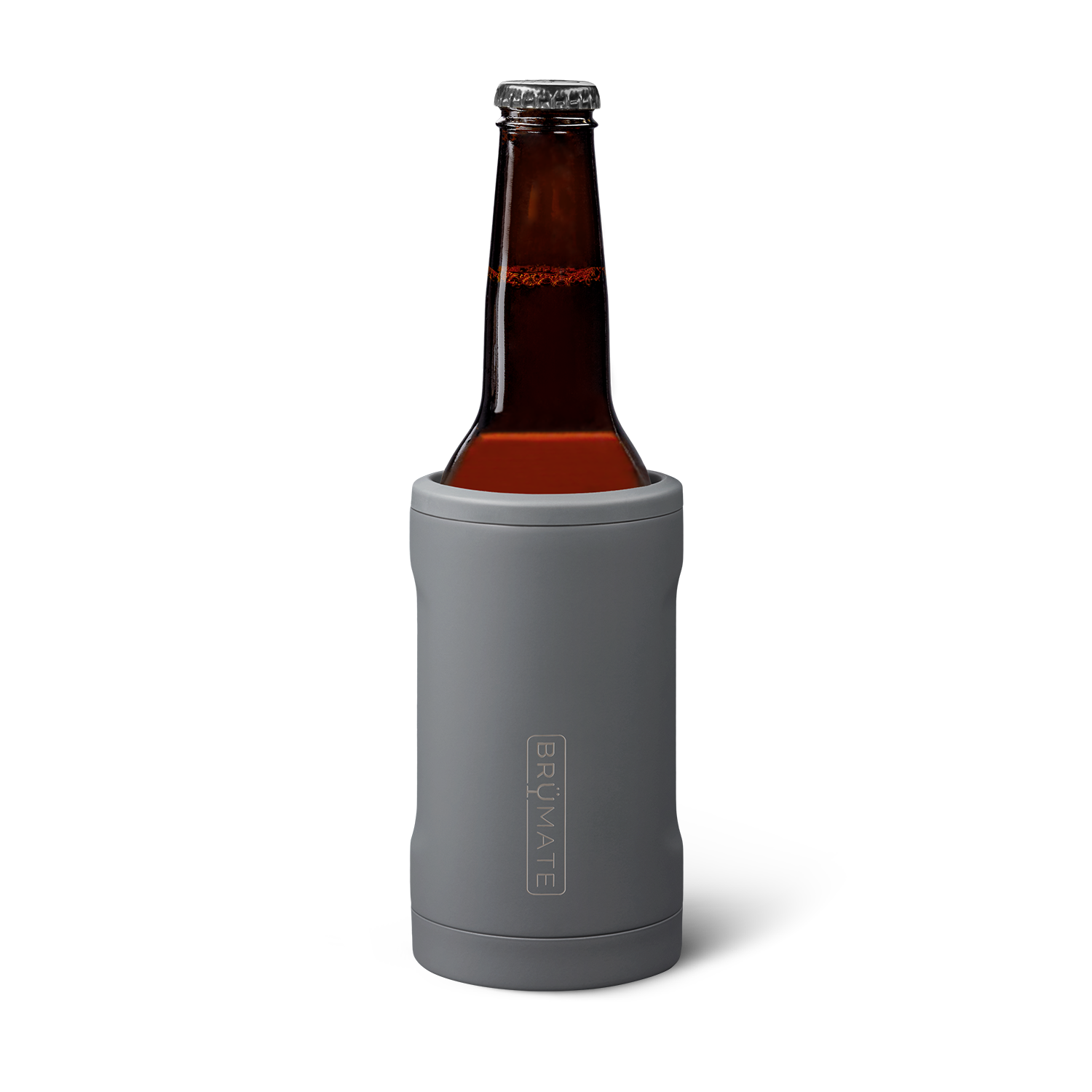Hopsulator Bott'l | Matte Gray | 12oz Bottles S2